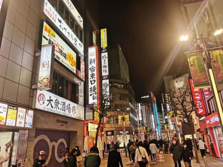 北新宿 Central Shinjuku Walk To Kabuki-Chou, Golden Gai Tokio Exterior foto